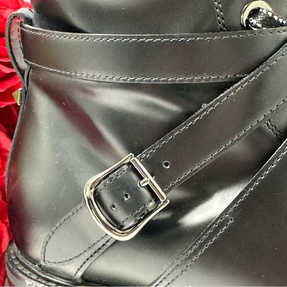 ❤️‍🔥SALE HOST PICK $1550 VG ROCKSTUD COMBAT BOOTS - Picture 4 of 14